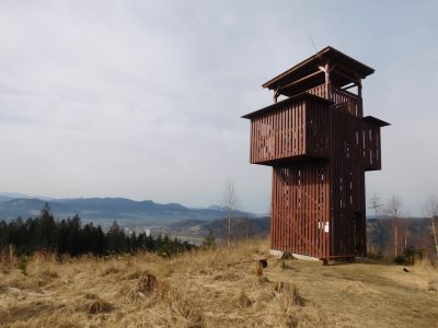 Rozhľadňa je v 551 m n.m.